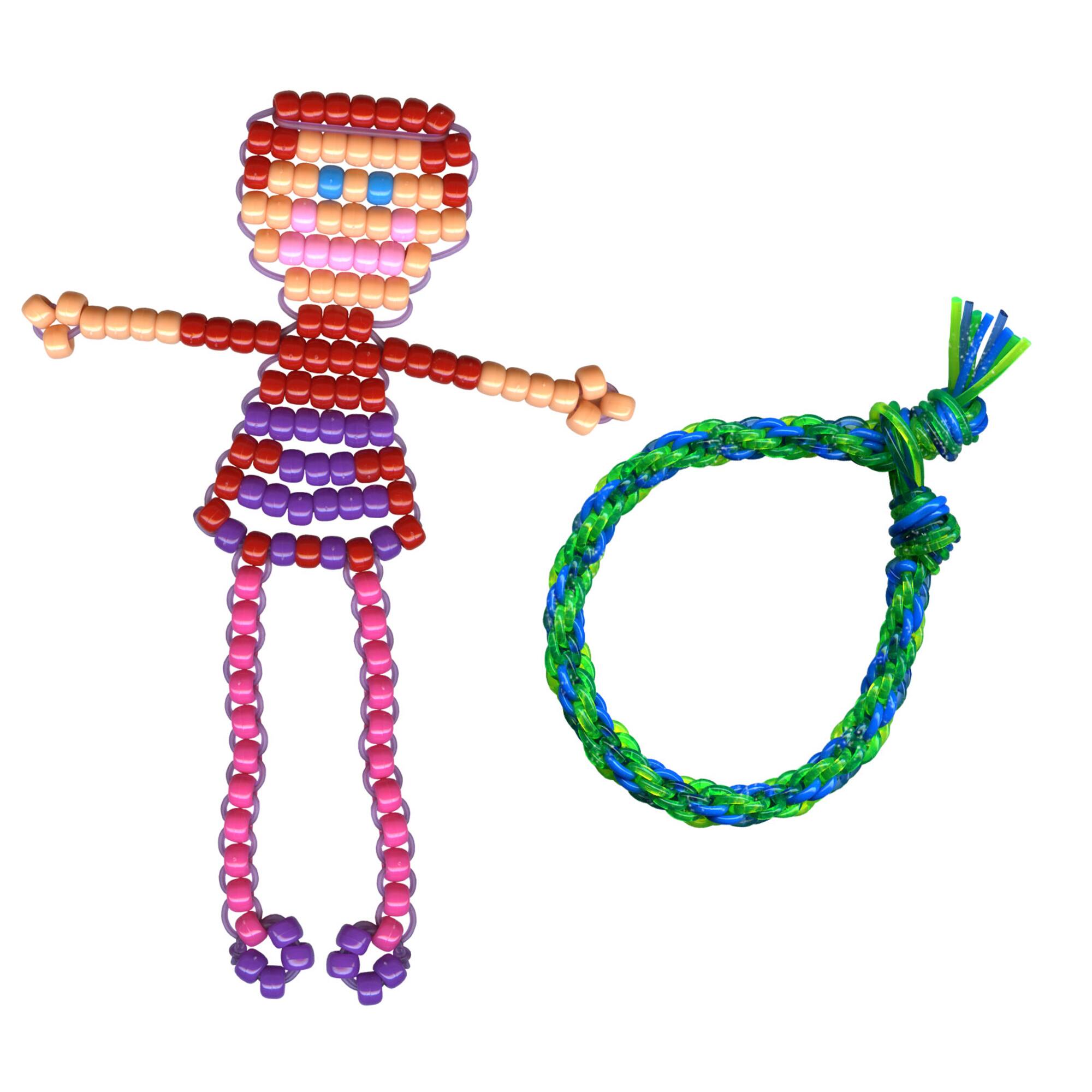Glitter Pony Bead Lacing by Creatology™